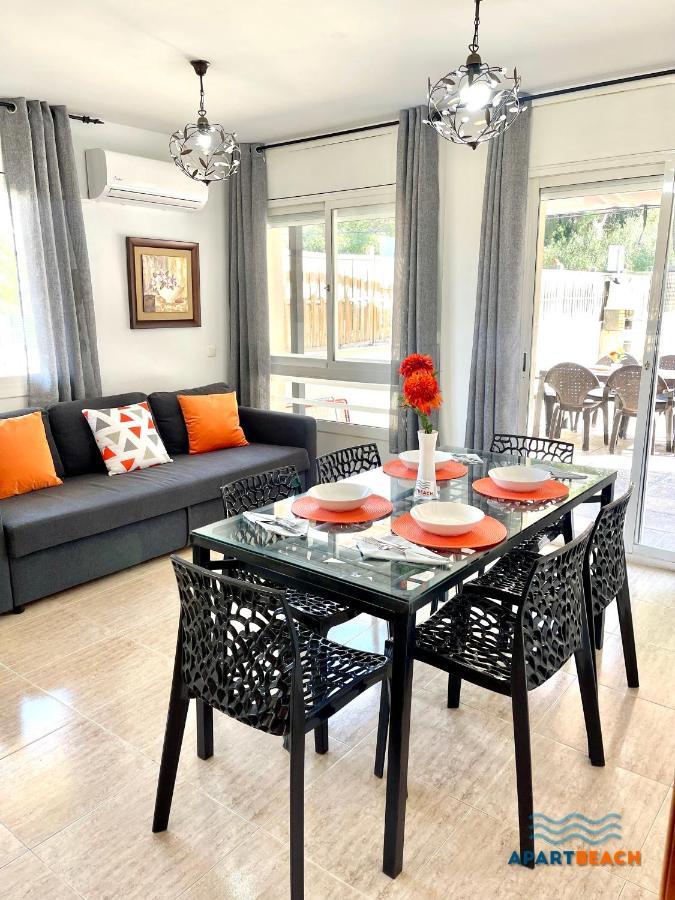 סאלו Apartbeach Green Relax Muy Luminoso Junto Playa Y Barbacoa מראה חיצוני תמונה