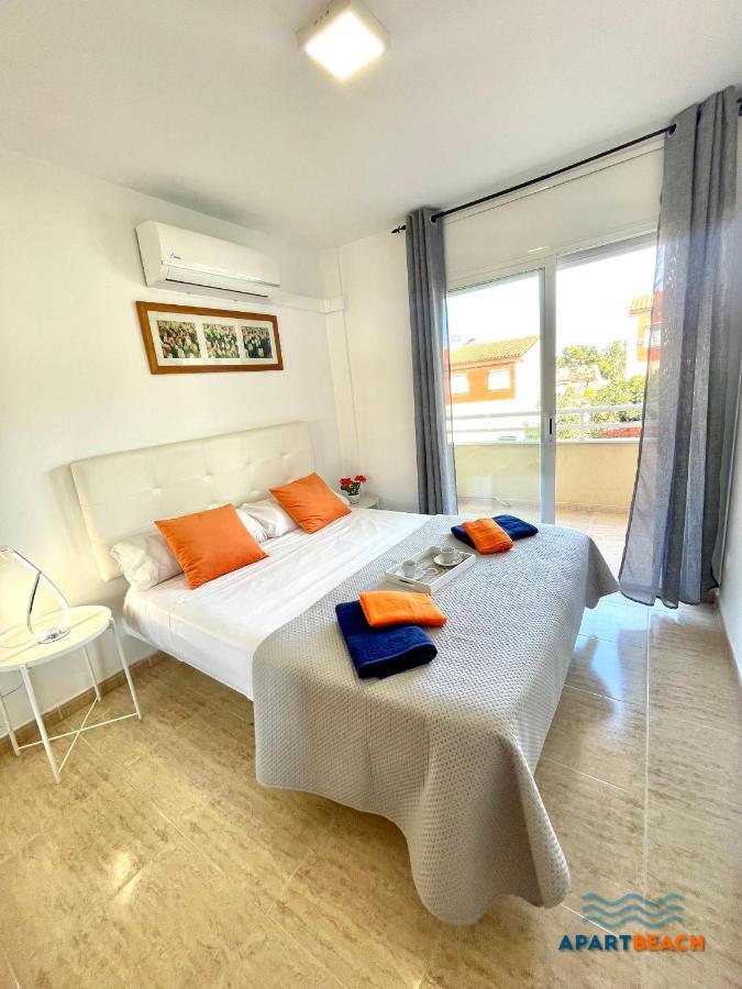 סאלו Apartbeach Green Relax Muy Luminoso Junto Playa Y Barbacoa מראה חיצוני תמונה