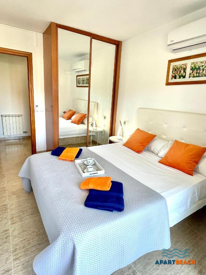 סאלו Apartbeach Green Relax Muy Luminoso Junto Playa Y Barbacoa מראה חיצוני תמונה
