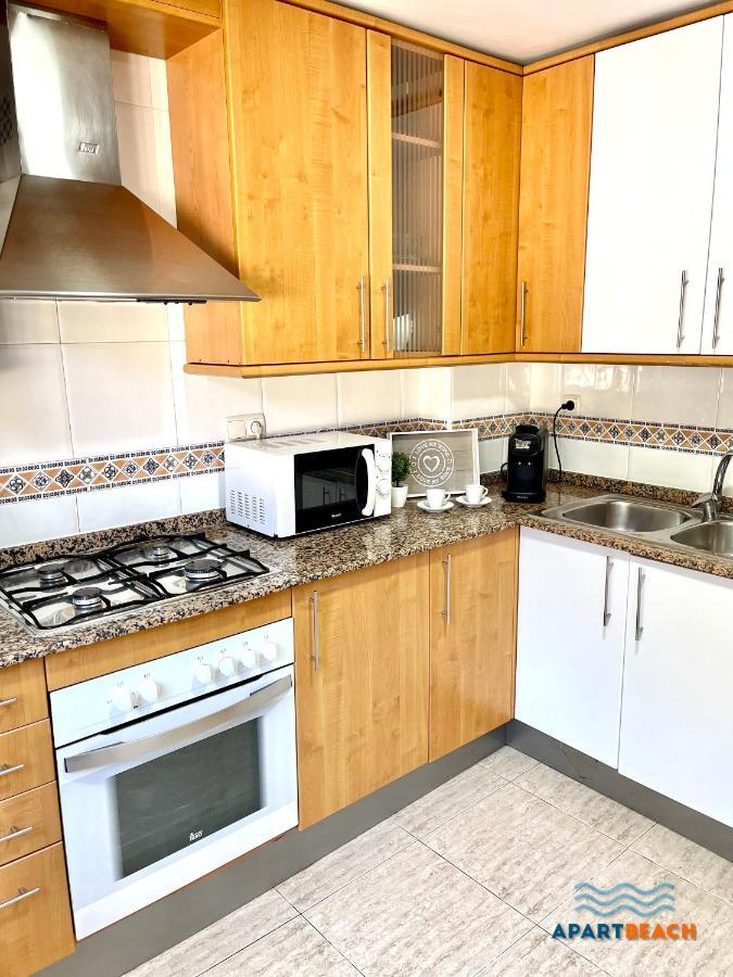 סאלו Apartbeach Green Relax Muy Luminoso Junto Playa Y Barbacoa מראה חיצוני תמונה