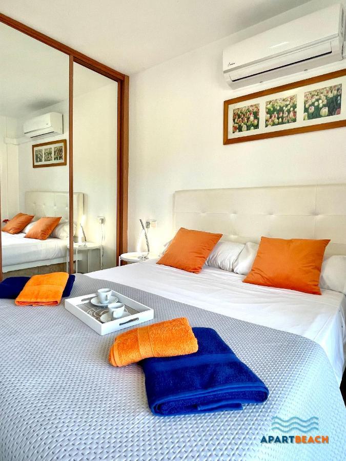 סאלו Apartbeach Green Relax Muy Luminoso Junto Playa Y Barbacoa מראה חיצוני תמונה