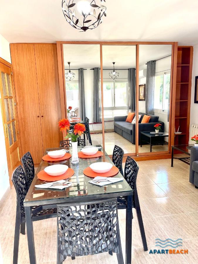 סאלו Apartbeach Green Relax Muy Luminoso Junto Playa Y Barbacoa מראה חיצוני תמונה