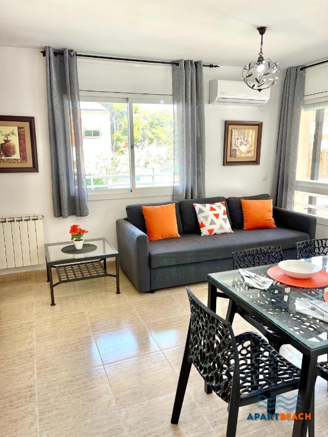 סאלו Apartbeach Green Relax Muy Luminoso Junto Playa Y Barbacoa מראה חיצוני תמונה