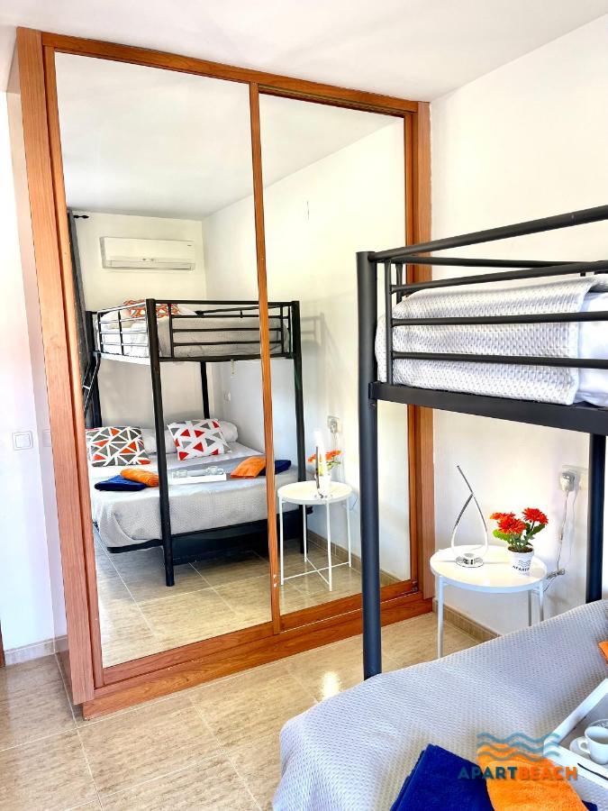 סאלו Apartbeach Green Relax Muy Luminoso Junto Playa Y Barbacoa מראה חיצוני תמונה