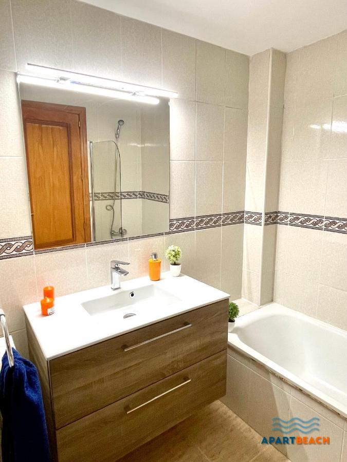 סאלו Apartbeach Green Relax Muy Luminoso Junto Playa Y Barbacoa מראה חיצוני תמונה