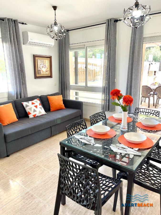 סאלו Apartbeach Green Relax Muy Luminoso Junto Playa Y Barbacoa מראה חיצוני תמונה