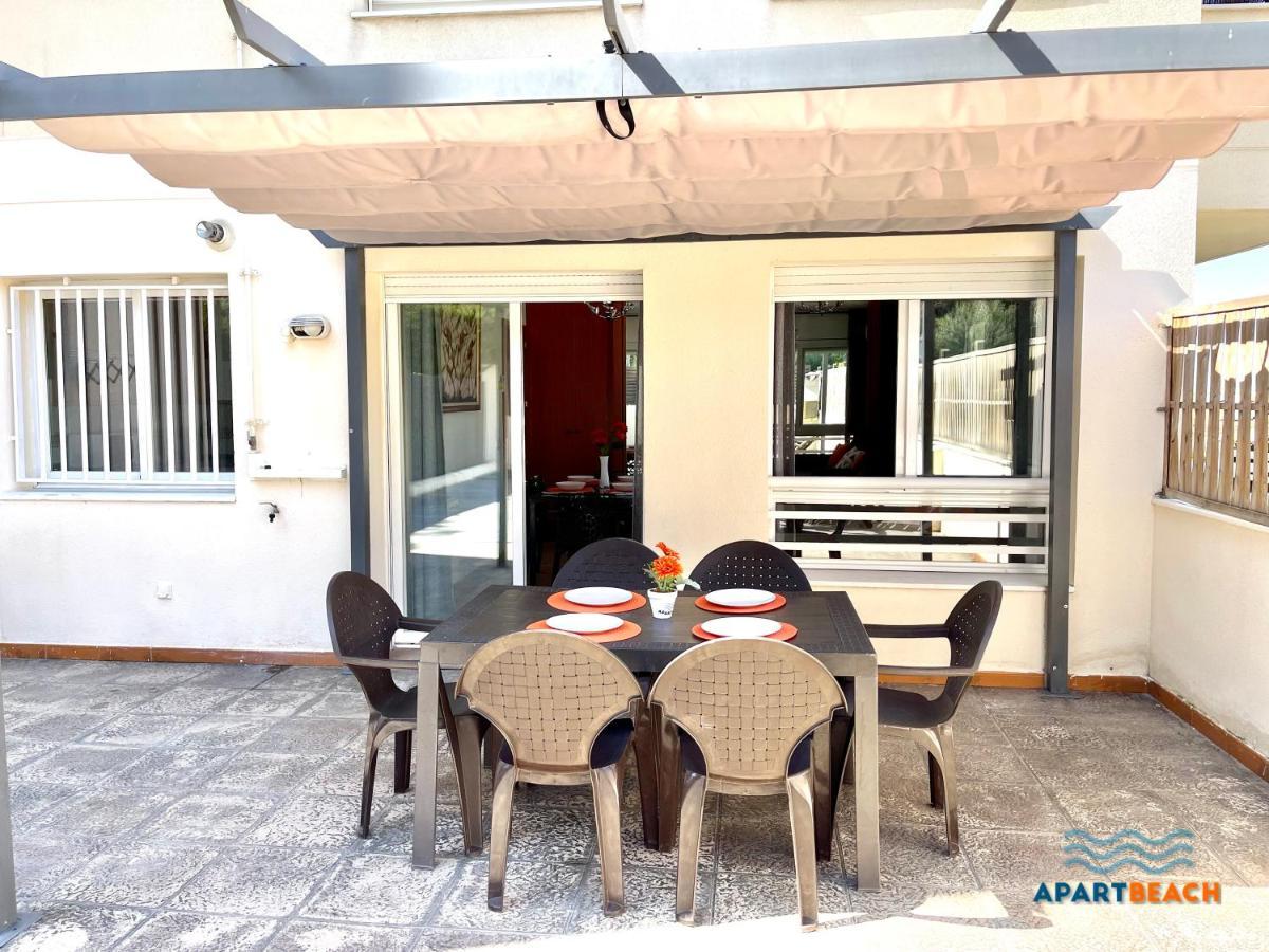 סאלו Apartbeach Green Relax Muy Luminoso Junto Playa Y Barbacoa מראה חיצוני תמונה