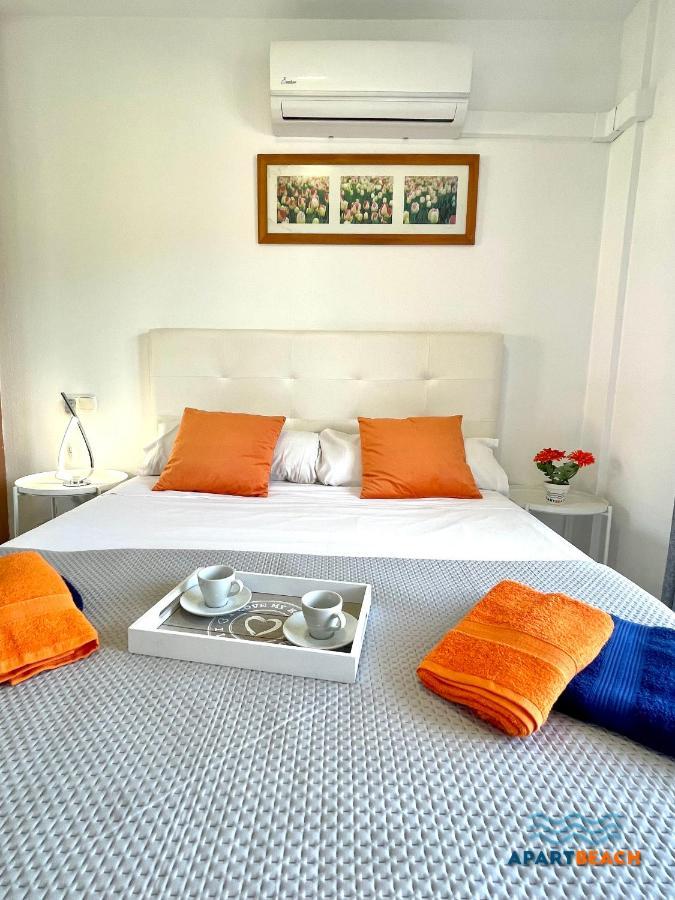 סאלו Apartbeach Green Relax Muy Luminoso Junto Playa Y Barbacoa מראה חיצוני תמונה