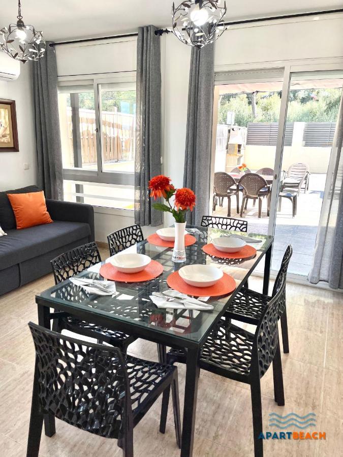 סאלו Apartbeach Green Relax Muy Luminoso Junto Playa Y Barbacoa מראה חיצוני תמונה