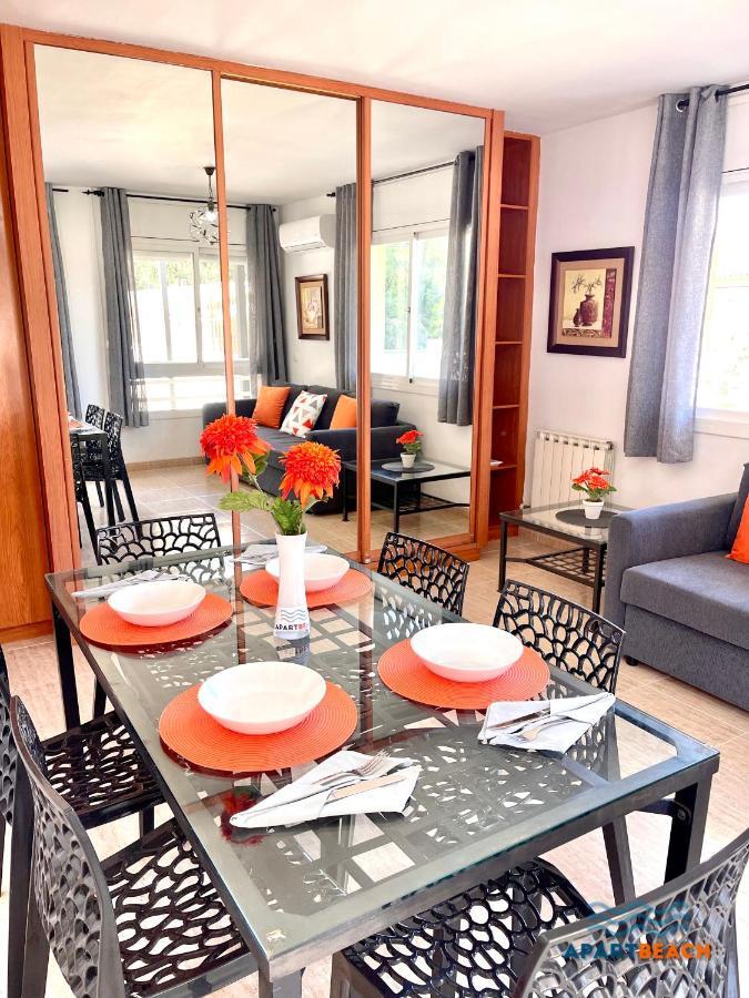 סאלו Apartbeach Green Relax Muy Luminoso Junto Playa Y Barbacoa מראה חיצוני תמונה