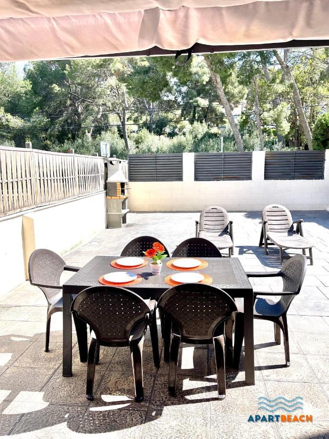 סאלו Apartbeach Green Relax Muy Luminoso Junto Playa Y Barbacoa מראה חיצוני תמונה